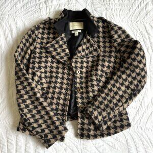 Banana Republic Houndstooth Jacket Size S